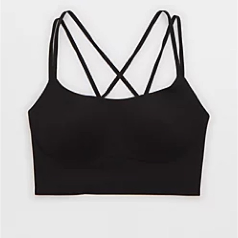 Aerie Hold Up Strappy Sports Bra